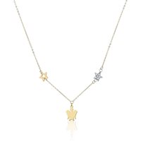 Necklace Roberto Giannotti in Yellow Gold Zircone NKT335 - NKT335